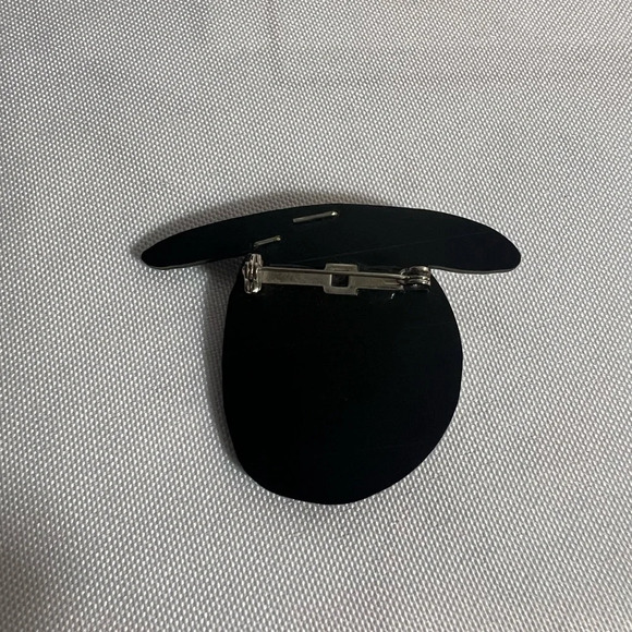 Unique Dog Pin Brooch Vintage Mutli Texture Piece - Picture 5 of 8